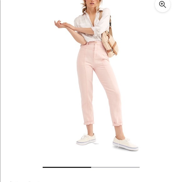 Free People Denim - NWT Free people pink size 28